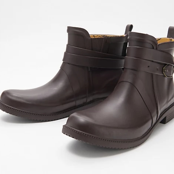 Joules Shoes - Joules Fairhurst Rainboots Women's 7M Brown.